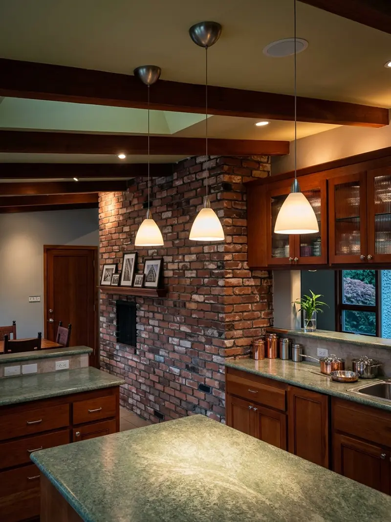 Refinished kitchen cabinets with a smooth sprayed finish by Piñon Painting in Arroyo Grande, CA