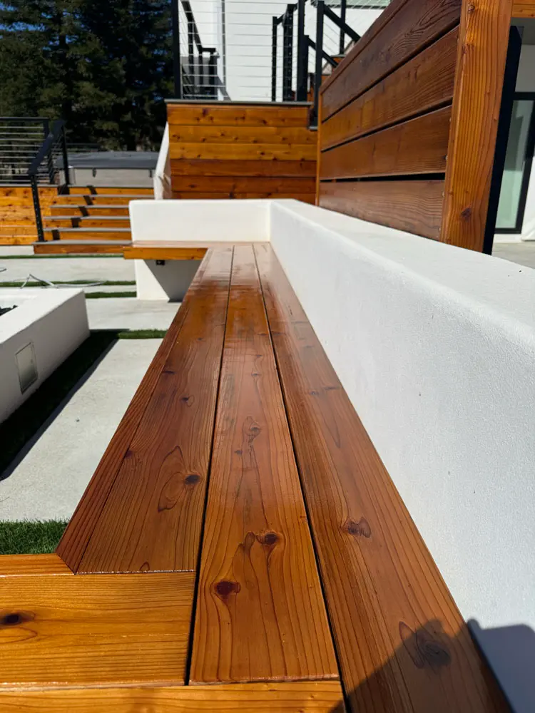 Outdoor wood staining in Arroyo Grande, CA